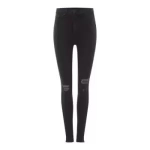 Image of Rag and Bone High Rise Skinny Jean - Black