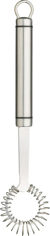 Image of Kitchencraft Oval Handled Professional Stainless Steel Mini Whisk Metallics