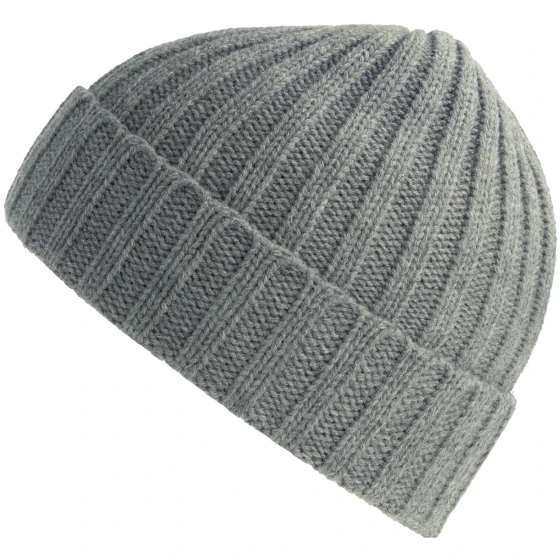 Image of Atlantis Atlantis Men Shore Chunky Beanie in Mid Grey Mid Grey One Size Male 5063470815340