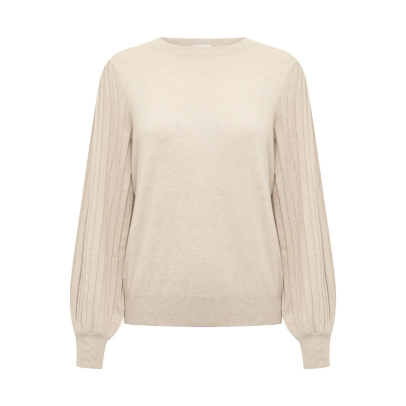 Image of Kaffe Woman sweater KAFFE Lone Beige Female M