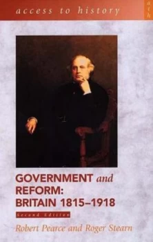 Image of Government and Reform by Robert Pearce Paperback