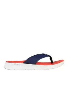 Image of Skechers 229035 - Go Consistent Sandal - Synthwave Sandle, Navy/Red, Size 7, Men