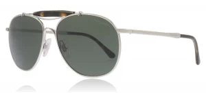 image of Polo Ralph Lauren PH3078P Sunglasses Silver / Havana 9001/31 57mm