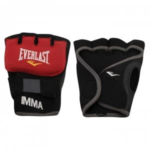 image of Everlast Gel Hand Wraps - Black/Red