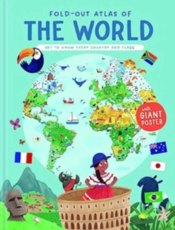 Image of The World (Fold-Out Atlas of) Hardback