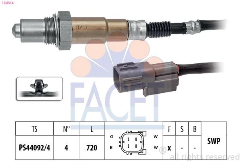Image of FACET Lambda sensor FACET 10.8514