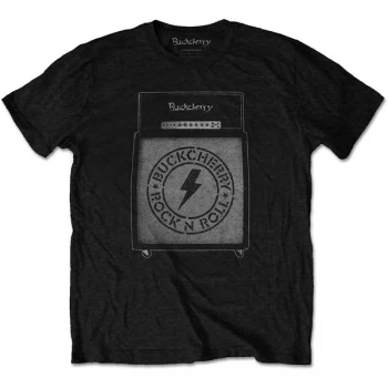 Image of Buckcherry - Amp Stack Unisex Large T-Shirt - Black