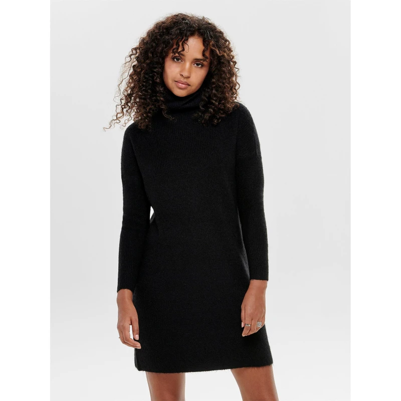 Image of Only Cowl Neck Dress - Black 8