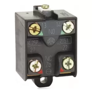 Image of XE2SP2151, Contact Block 1NO 1NCSNAP AC