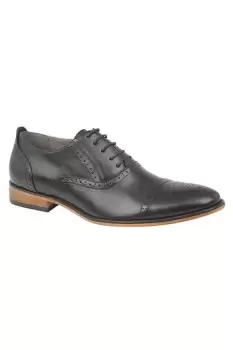 image of Capped Lace Oxford Brogue Shoes