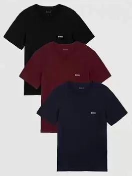 Image of BOSS Bodywear Lounge T-Shirts (3 Pack) - Multi, Size 2XL, Men