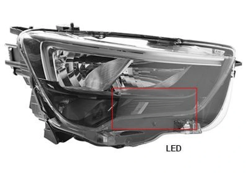 Image of VAN WEZEL Headlight VAN WEZEL 3803964V