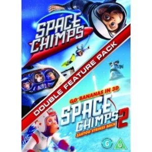 Image of Space Chimps 1 & 2 DVD