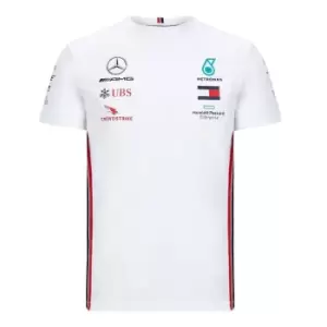 image of 2021 Mercedes Driver Tee (White)