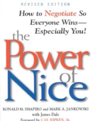 Image of The power of nice by Ronald M. Shapiro