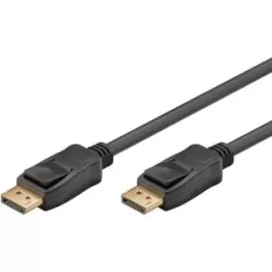 Image of Goobay LC DisplayPort 1.4 Cable - 3m - Black