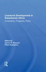 Image of Livestock Development In Subsaharan Africa Constraints Prospects Policy