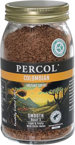 Image of Percol Colombian Instant Beans Coffee 1Kg