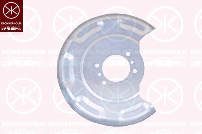 Image of KLOKKERHOLM Brake disc backing plate KLOKKERHOLM 3279878