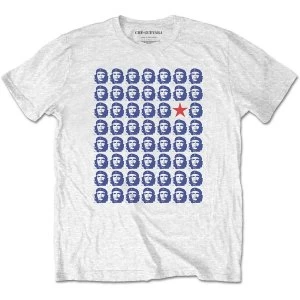 Image of Che Guevara - Heads Unisex Large T-Shirt - White
