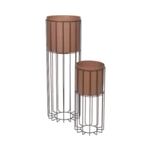 image of Broste Copenhagen Fenja Planter Brown