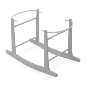 Image of Clair de Lune Standard Rocking Moses Basket Stand - Grey