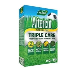 image of Aftercut Triple care Lawn treatment 150m² 5.25kg