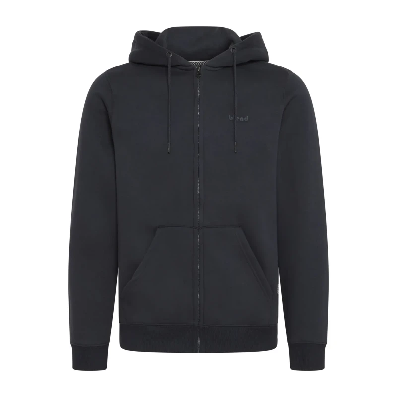 Image of Blend Zip-up hoodie Blend Downton Bleu Unisex XL