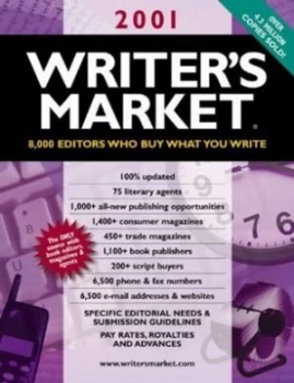 Image of 2001 Writers Market by Kirsten C Holm Paperback