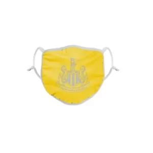 image of Newcastle United FC Reflective Face Covering Yellow