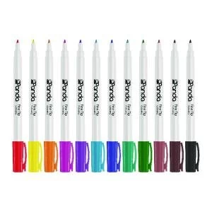 image of Graffico Fineliner Pen Assorted Pack of 12 718012