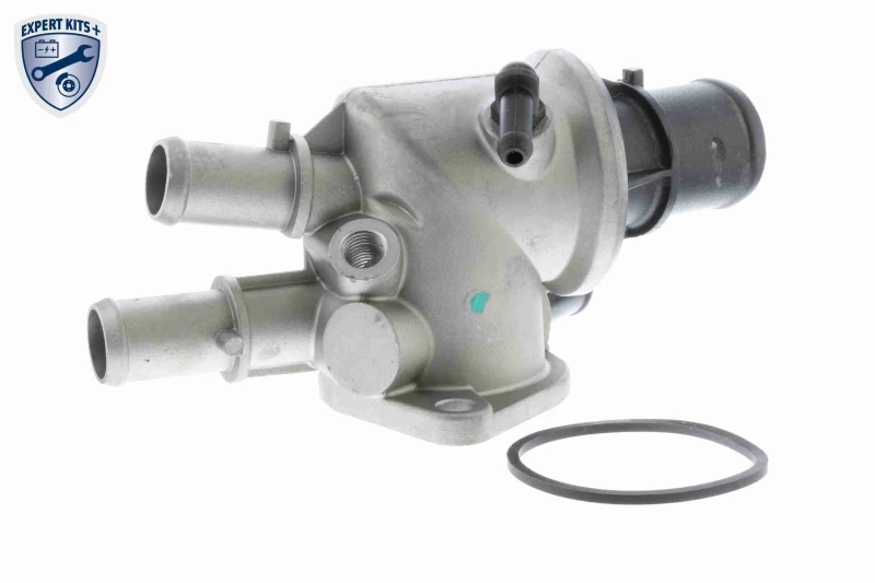 Image of VEMO V24-99-0002 Engine thermostat EXPERT KITS +, Opening Temperature: 88°C, with gasket/seal, Metal Housing, with sensor Thermostat,coolant (316)