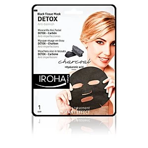 image of DETOX CHARCOAL BLACK tissue facial mask 1use