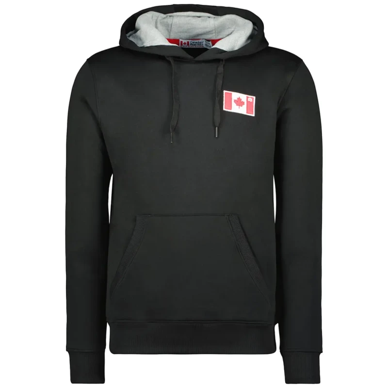 Image of Hooded sweatshirt Canadian Peak Fondeak 048 Noir Male 3XL