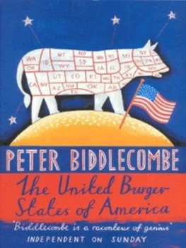 Image of The United Burger States of America by Peter Biddlecombe Paperback