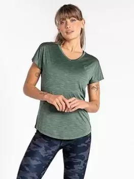 Image of Dare 2b Laura Whitmore Vigilant Tee, Sage, Size 10, Women