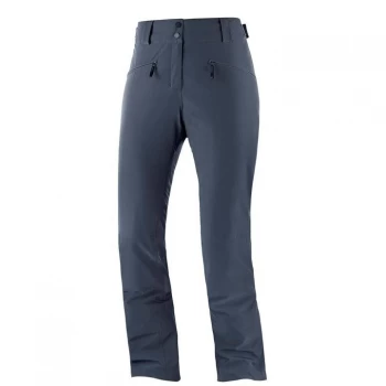 image of Salomon Edge Ski Pants Womens - Grey