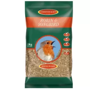 Johnston and Jeff Songbird and Robin Feed Mix Bird Food 2kg