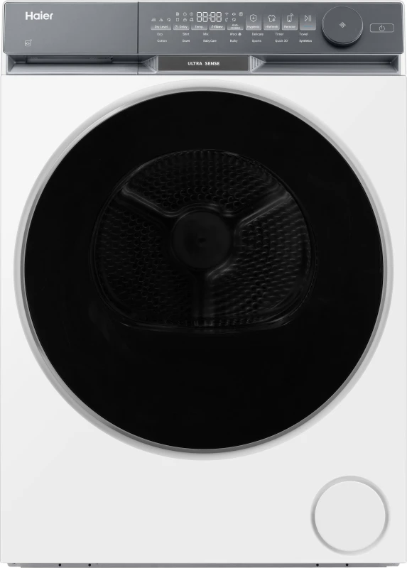 Image of Haier X Series 9 HD90-CQ387U1-UK WiFi Connected 9Kg Heat Pump Tumble Dryer - White - A++ Rated