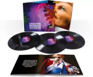 image of David Bowie Moonage Daydream - A Film By Brett Morgen - Sealed 2023 UK 3-LP vinyl set DBMDLP2022