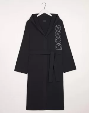 Image of BOSS Logo Hooded Robe
