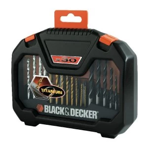 image of Black and Decker 30 Piece Drill and Screwdriver Accessory Set