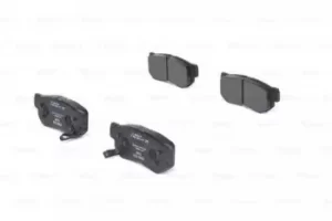 Image of Bosch 0986494417 BP1339 Brake Pad Set Disc Brake Rear Axle