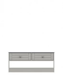 image of Alderley Ready Assembled Coffee Table - Grey