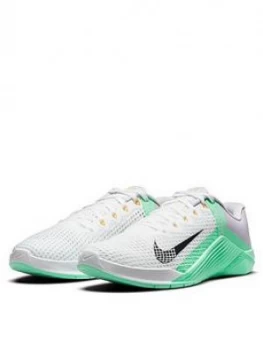 image of Nike Metcon 6 - White/Grey/Pink