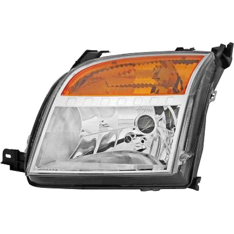 Image of DIEDERICHS 1475087 Headlights H4, Left, with motor for headlamp levelling Headlight (259)