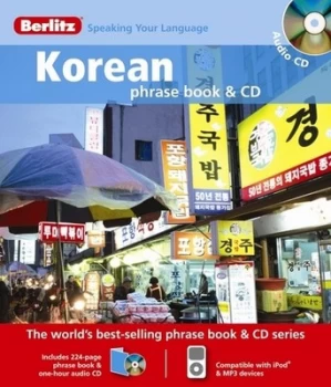 Image of Korean Phrase Book and Cd Book
