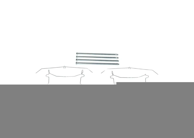 Image of Bosch 1 987 474 821 Accessory Kit, disc brake pads Accessory Kit,disc brake pads (1164)