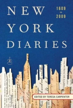 Image of New York Diaries 1609 to 2009 by Teresa Carpenter Hardback