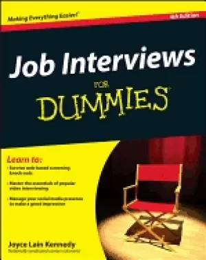 Image of job interviews for dummies